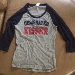 Victoria’s secret 3/4 sleeve baseball tee